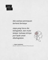 Bukan Salahmu Menjadi Perempuan