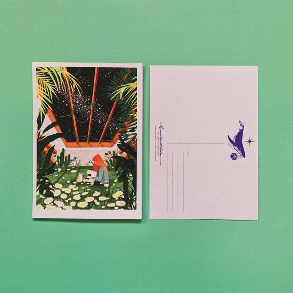 Secret Garden Postcard - Eurekart Studio
