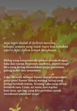 Luka Mencair Sebagai Sunset