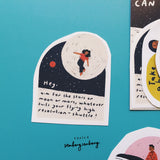 Projek SembangSembang - Can La Der Sticker