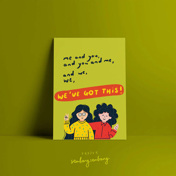 Projek SembangSembang - We’ve Got This Postcard