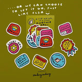 Projek SembangSembang - It’s Just Another Day Sticker