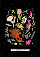 Flowers at my Feet Postcard - Eurekart Studio