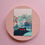My Mom’s Garden Postcard by Bunga dan Bintang