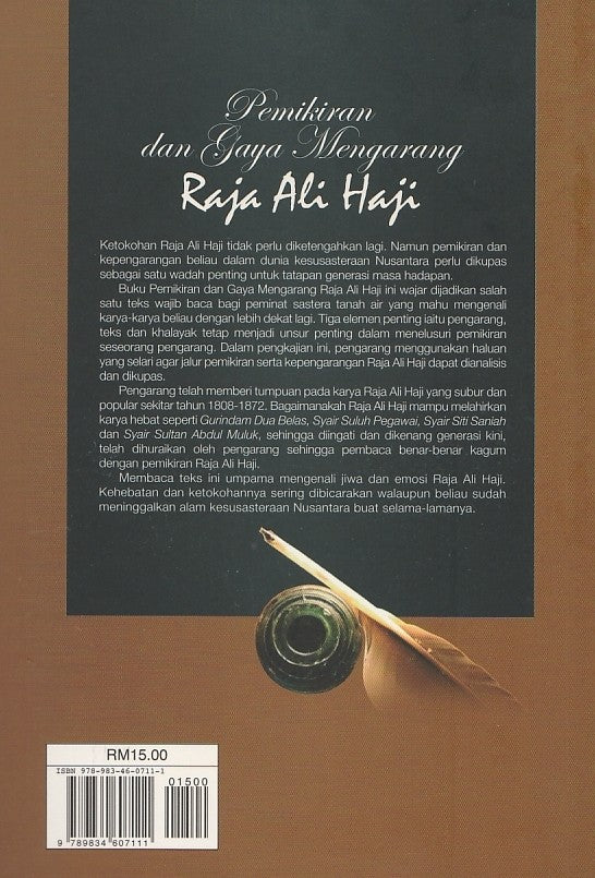 Pemikiran Dan Gaya Mengarang Raja Ali Haji