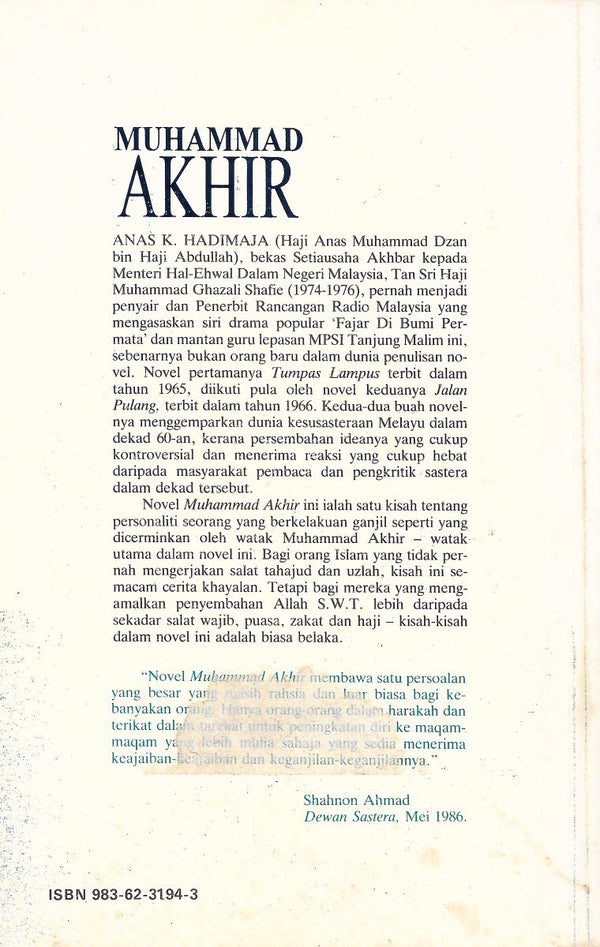 Muhammad Akhir