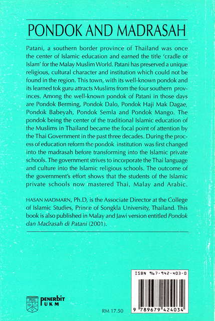 The Pondok & Madrasah in Patani